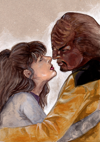 Illustration for article titled The Best Klingon Art To Hang On The Halls Of Sto'Vo'Kor